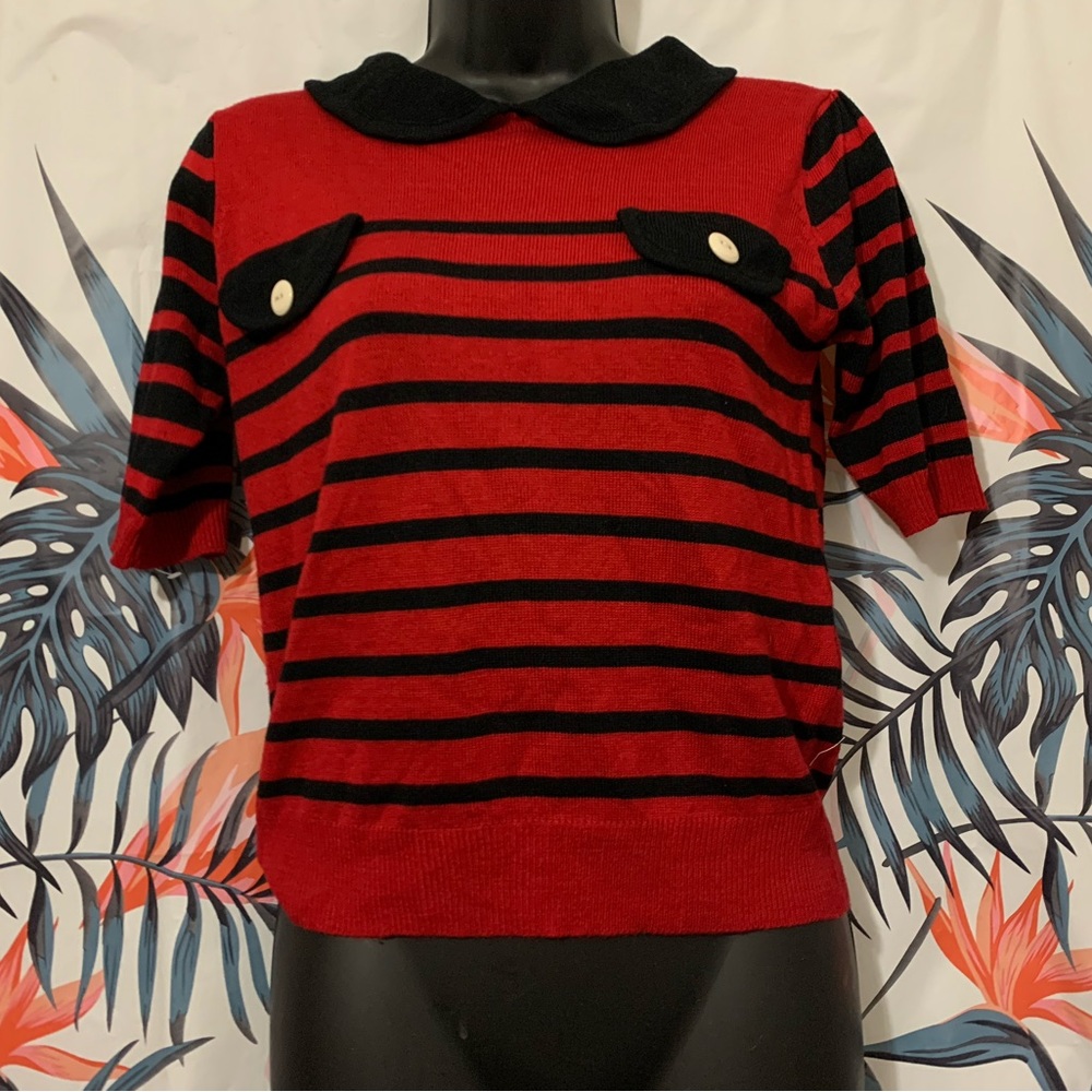 🔥5/$25 Pretty Vacant Top Sz S